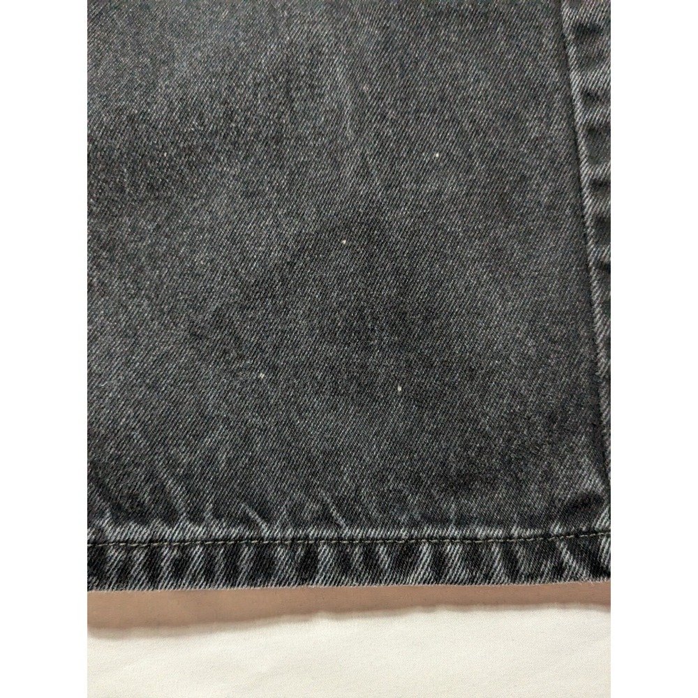 VTG Y2K LEVIS 505 REGULAR FIT - Men 38X30 Black Denim Jeans - Picture 16 of 16